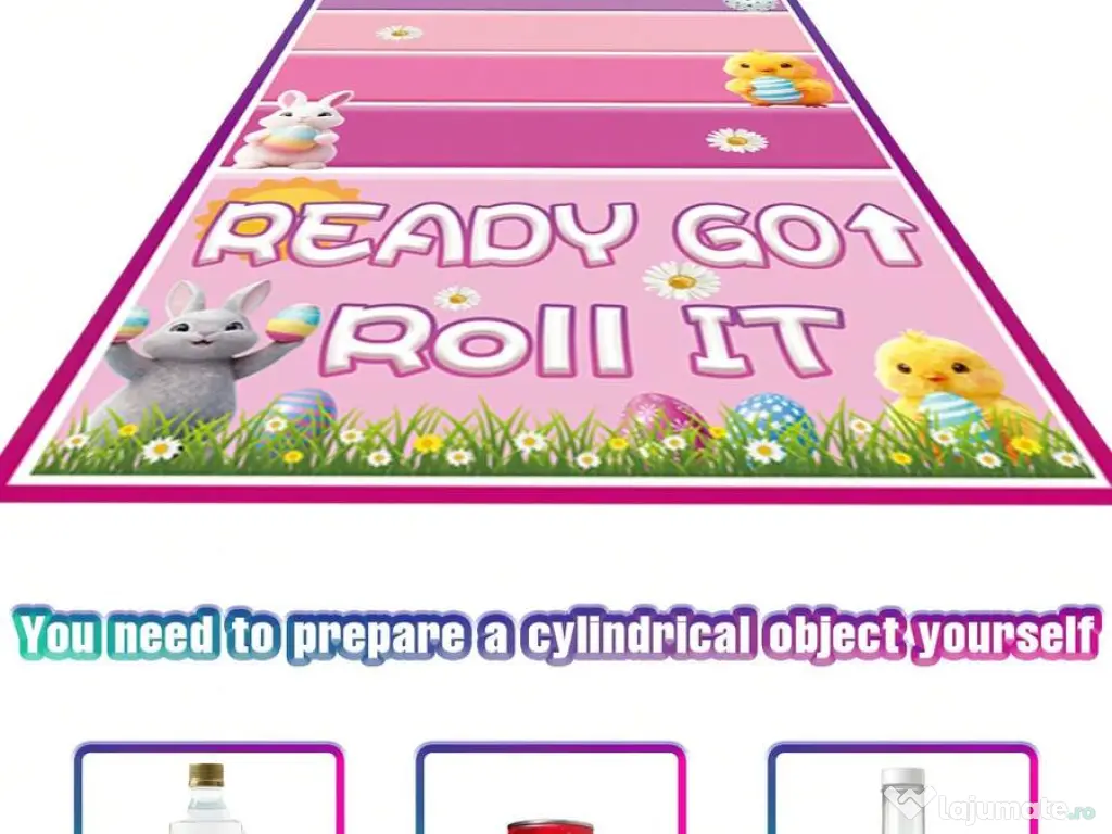 Joc de masă de Paște „Ready, Set, Roll It” – Distracție pentru toată familia 