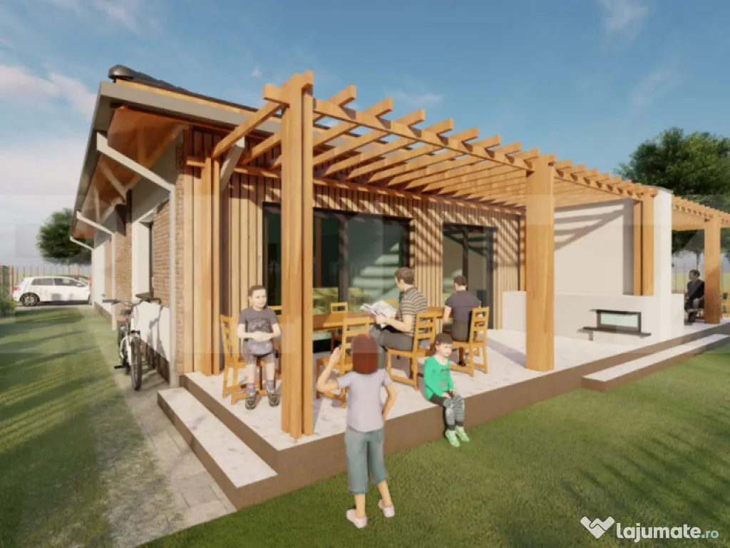 Duplex de vanzare, 4 camere, 110 mp, zona-Unirea 