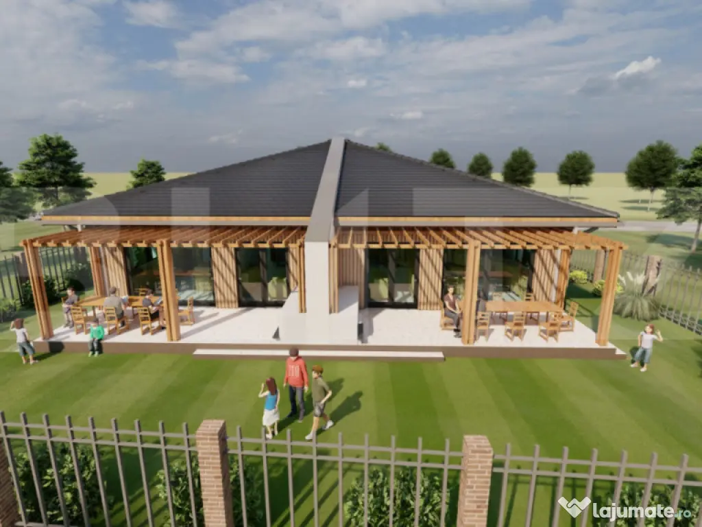 Duplex de vanzare, 4 camere, 110 mp, zona-Unirea 