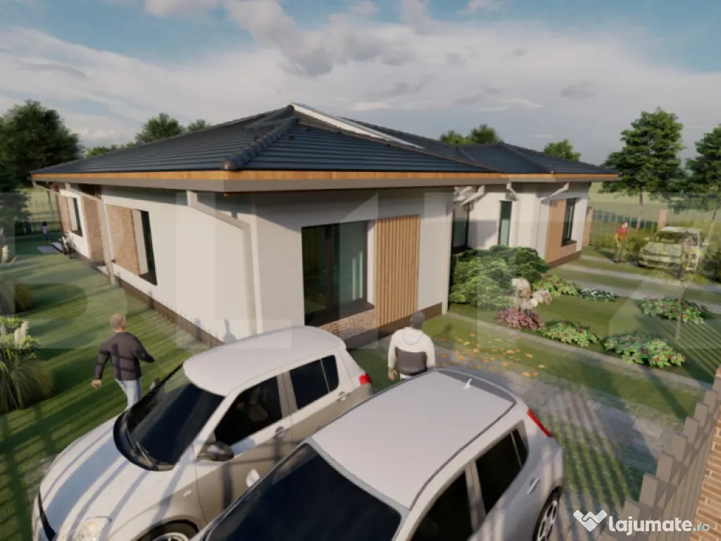 Duplex de vanzare, 4 camere, 110 mp, zona-Unirea 