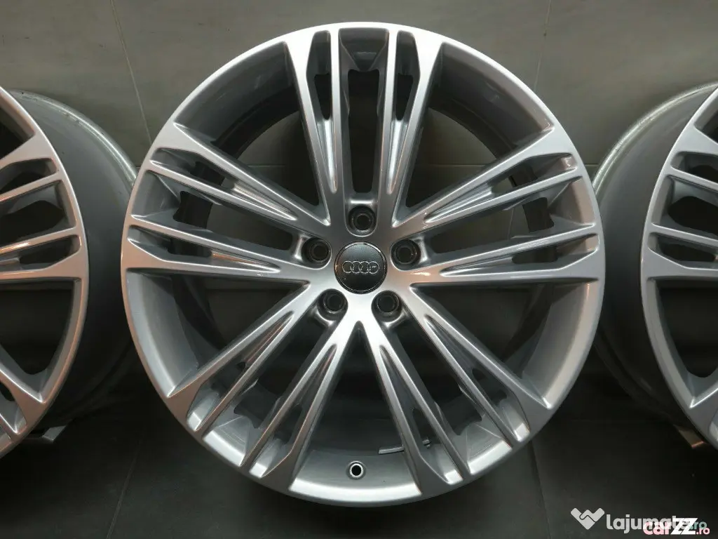Set jante originale aliaj aluminiu argintiu Audi 5x112 R20 20" A7 S7 4K C8 S-Li 