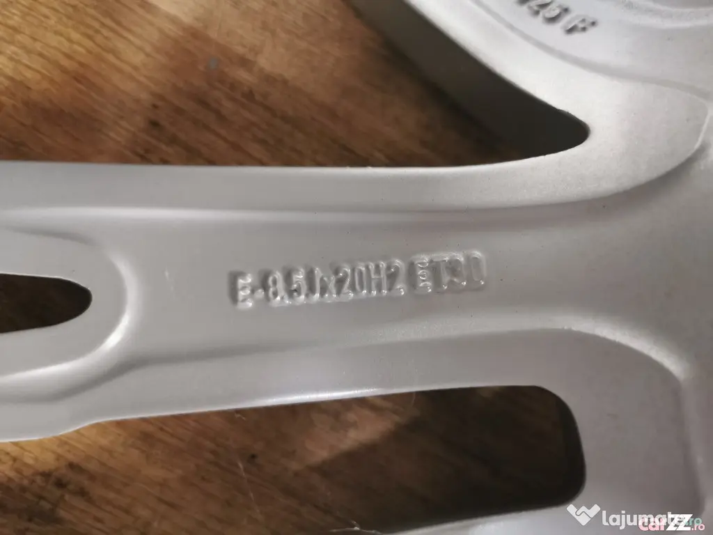 Set jante originale aliaj aluminiu argintiu Audi 5x112 R20 20" A7 S7 4K C8 S-Li 