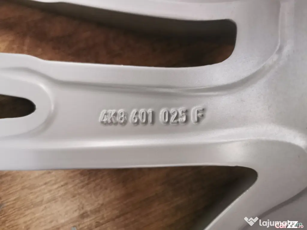 Set jante originale aliaj aluminiu argintiu Audi 5x112 R20 20" A7 S7 4K C8 S-Li 