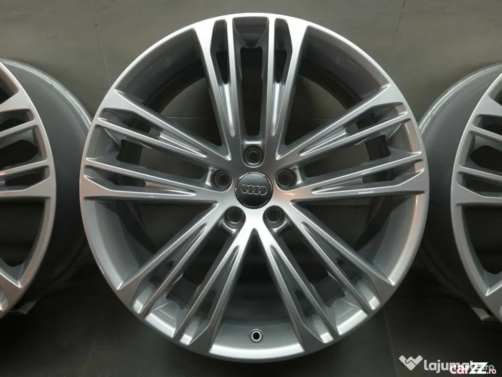 Set jante originale aliaj aluminiu argintiu Audi 5x112 R20 20" A7 S7 4K C8 S-Li 