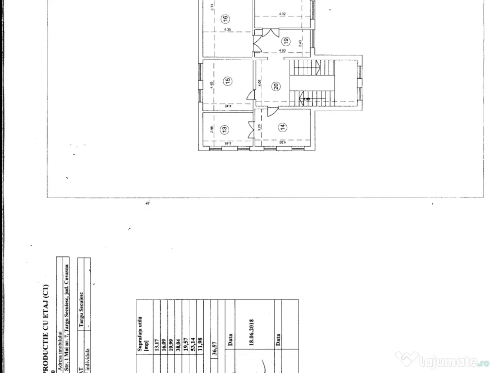 DE VÂNZARE / DE ÎNCHIRIAT HALĂ DE PRODUCȚIE + DEPOZIT + TEREN 5.033 mp 