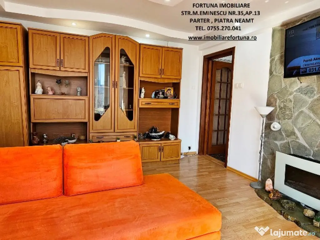 Apartament 2 camere, etaj 1, zona Biserica Catolica 