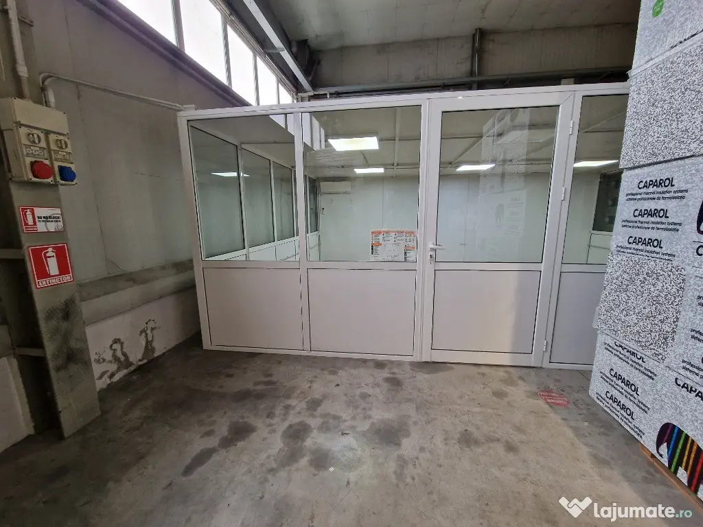 Hala industriala 1400 mp,spatiu depozitare logistica birouri Lugojului 