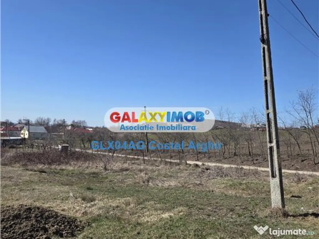 Vindem teren intravilan Calinesti 845 mp , deschidere 13,5 m 
