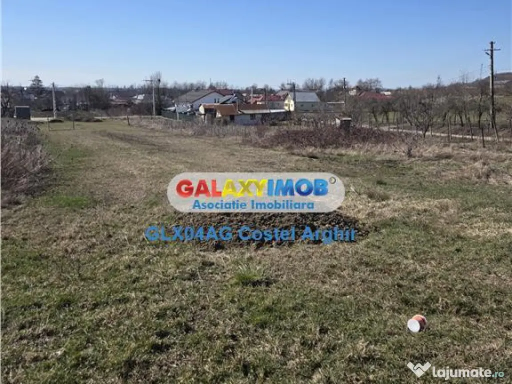 Vindem teren intravilan Calinesti 845 mp , deschidere 13,5 m 