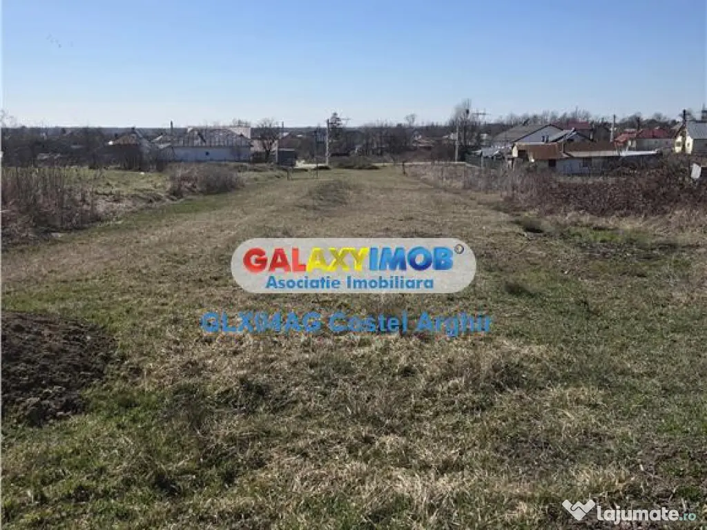 Vindem teren intravilan Calinesti 845 mp , deschidere 13,5 m 