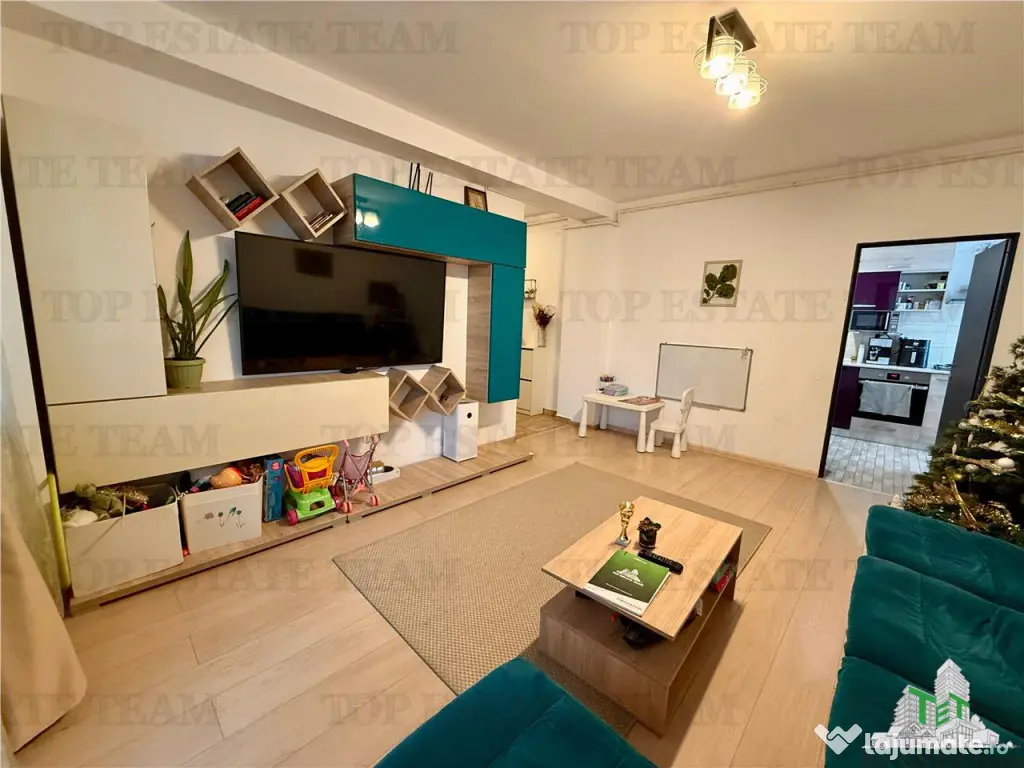 Apartament 3 camere mobilat modern | suprafata totala 78mp 