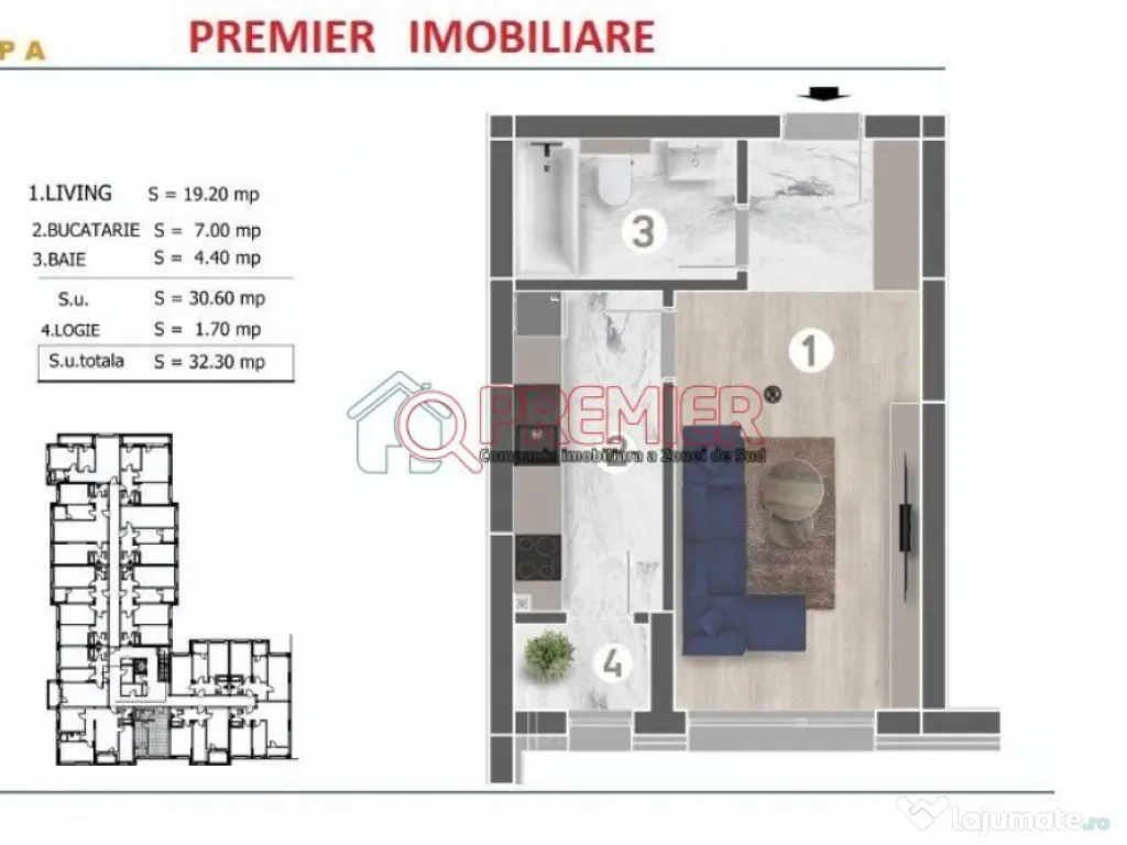 Garsoniera - Parc Tudor Arghezi - Postalionului 