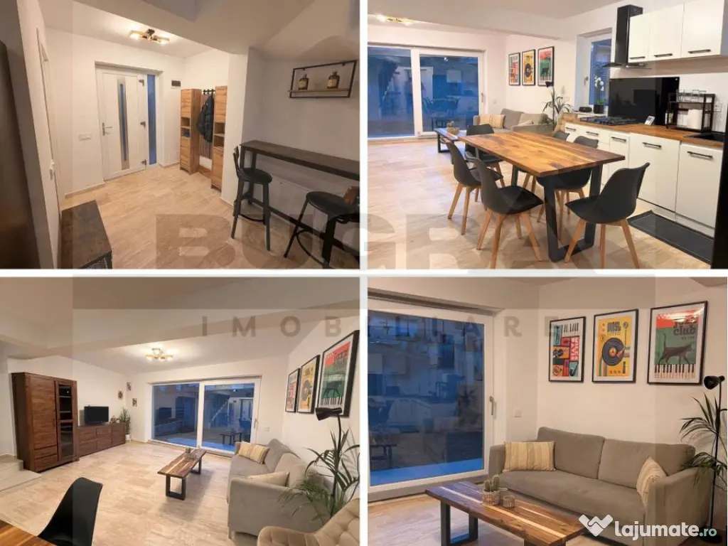 Duplex ultrafinisat de 120mp, curte 250mp, 4 parcari, zon... 