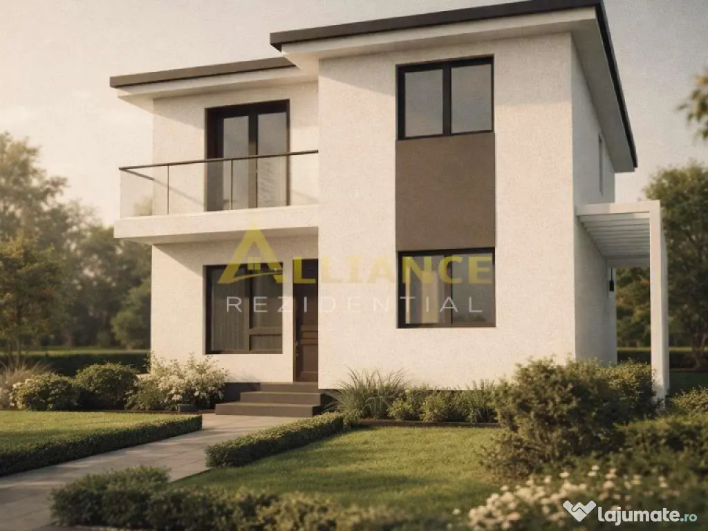 Casa Individuala - 4 camere - 2 bai - 338mp teren 