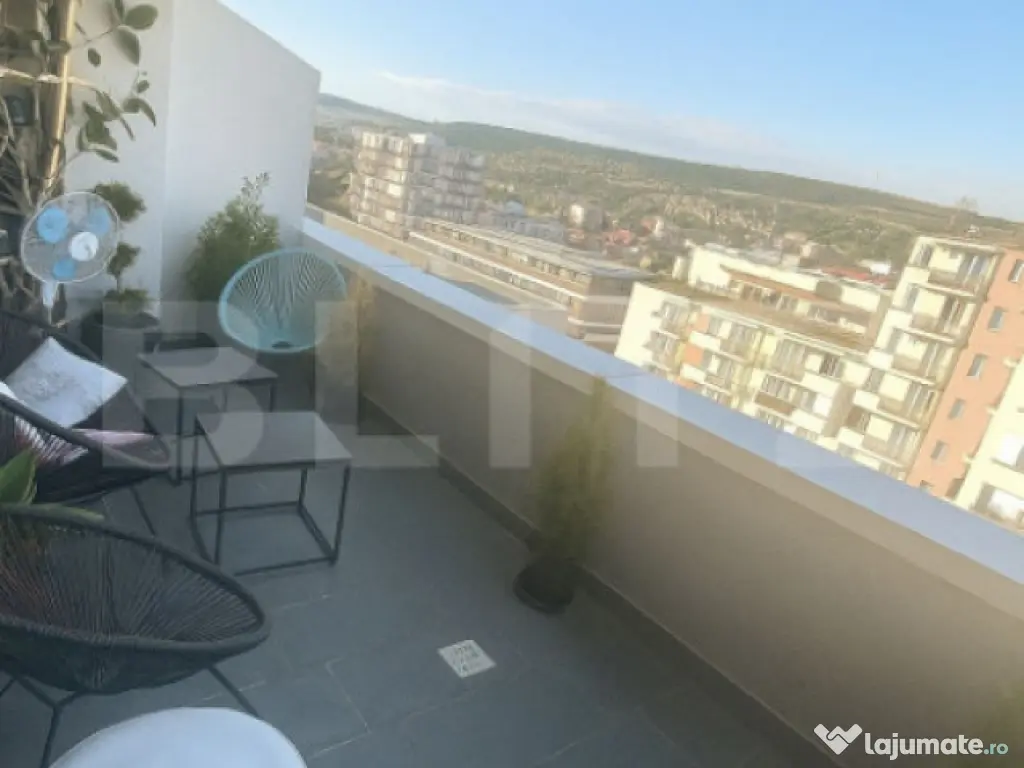Apartament 2 cam cu terasa panoramica [zona Rivus Mall] 