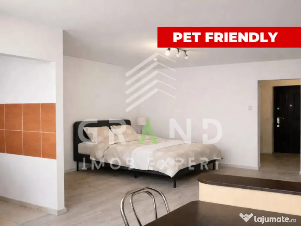 Garsoniera | Balcon | Etaj 7 | PETFRIENDLY | Manastur/Bucegi 