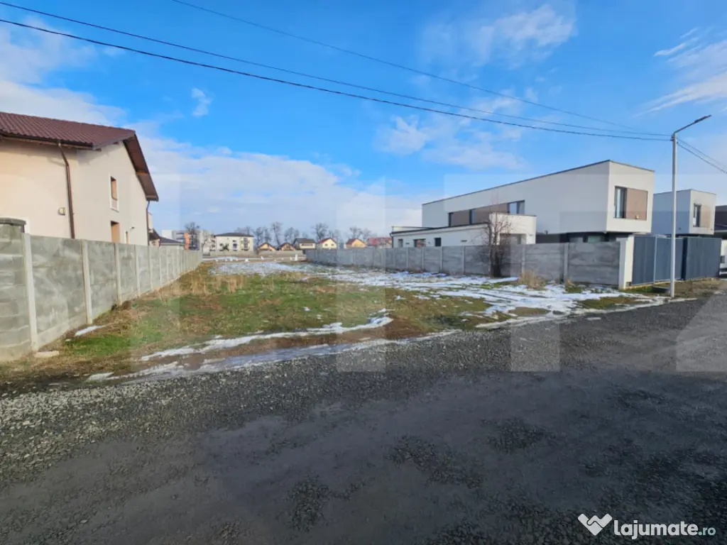 Teren Giroc 790 mp in vatra veche 