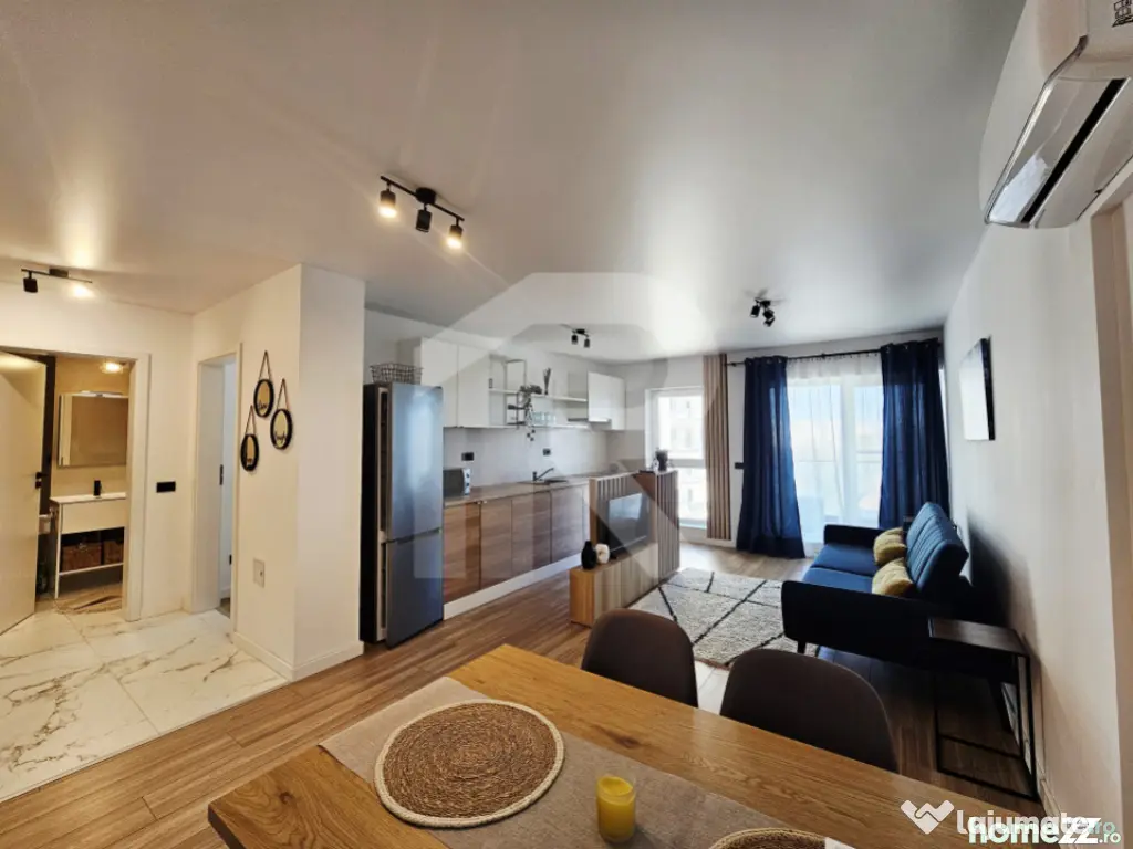 PIATA SUDULUI – 2 CAMERE, 50MP, IMOBIL NOU, PET FRIENDLY! 