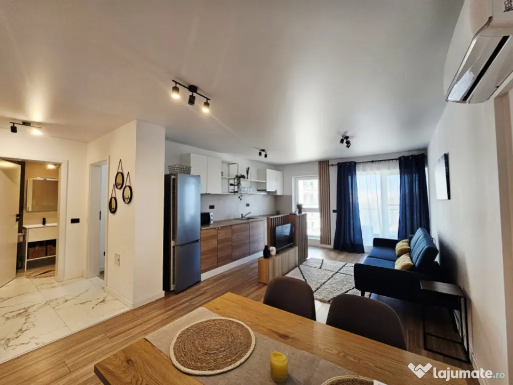 SUN PLAZA – KAUFLAND – 2 CAMERE, 50MP, IMOBIL NOU, PET F 