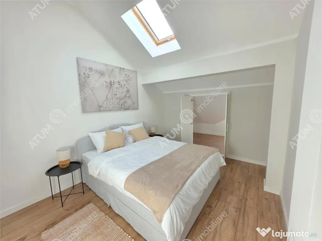 Penthouse cu 4 camere mobilat si utilat complet zonaTurnisor 