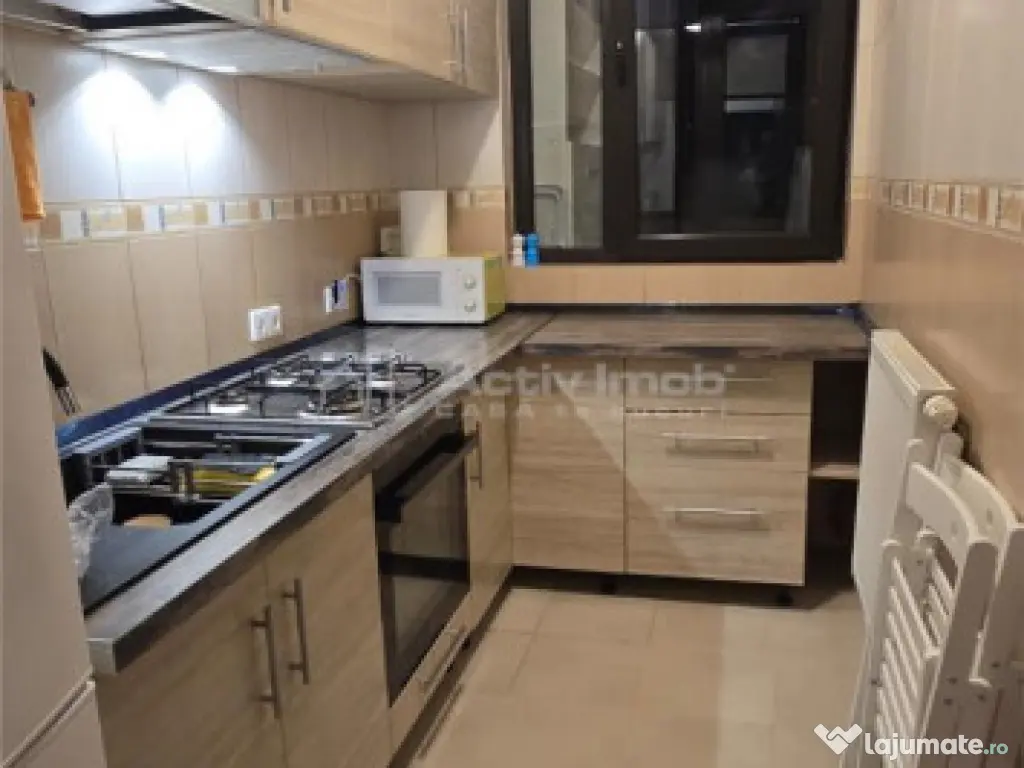 2 camere - Crangasi -parcare- metrou- mobilat si utilat- re 