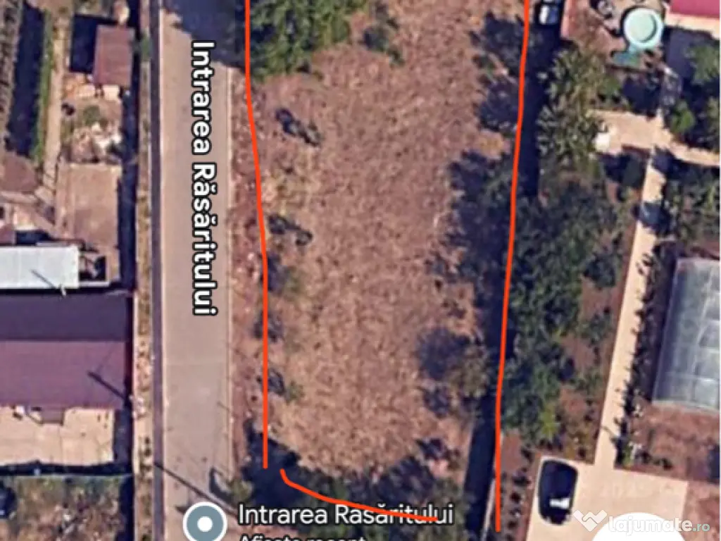 Teren intravilan 950 mp Fundulea 