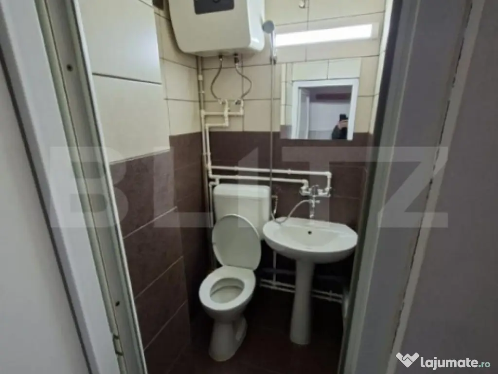 Garsonieră 13 mp Mureșeni, etaj 1, mobilată 