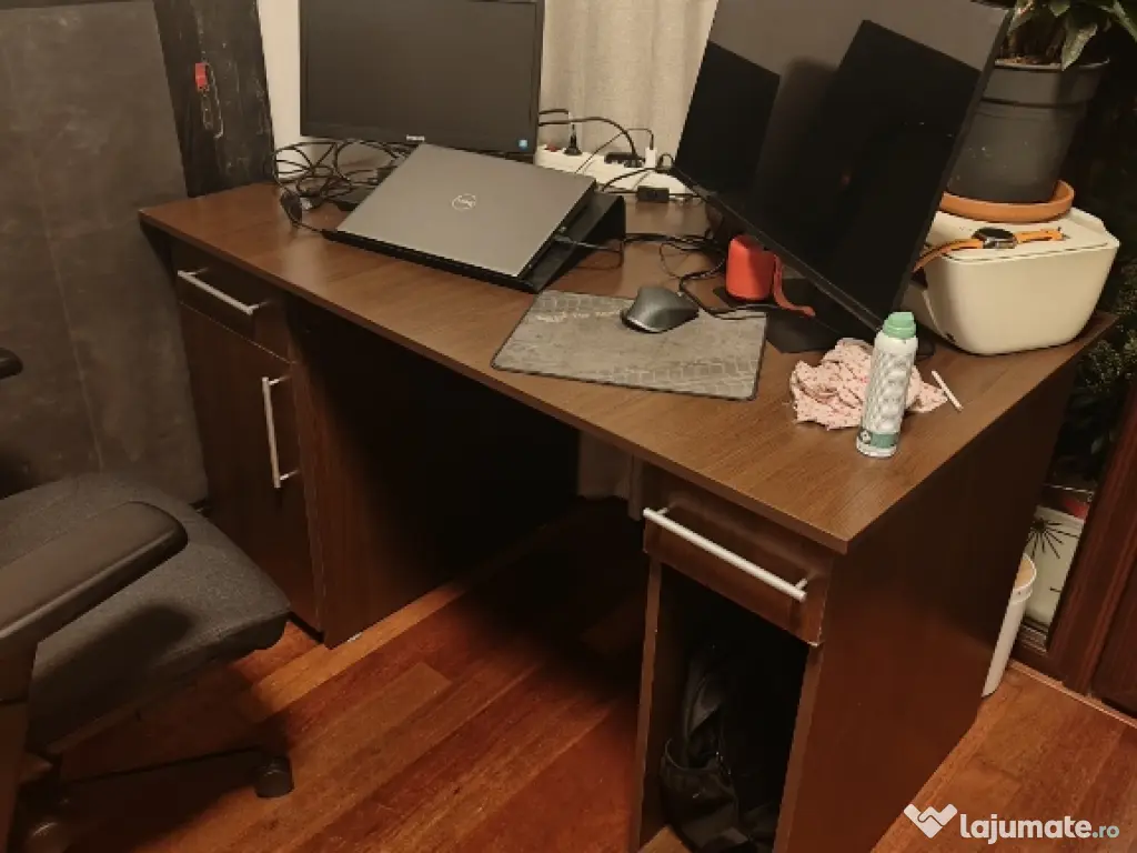 Birou lucru wenge 140x70x80cm 