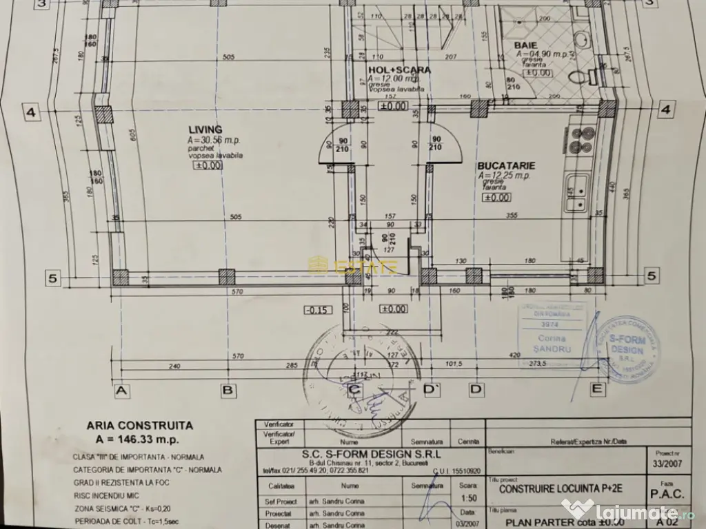 Aviatiei | Vila P+2E+pod, 5 camere, 3 bai, curte 155 mp utili 