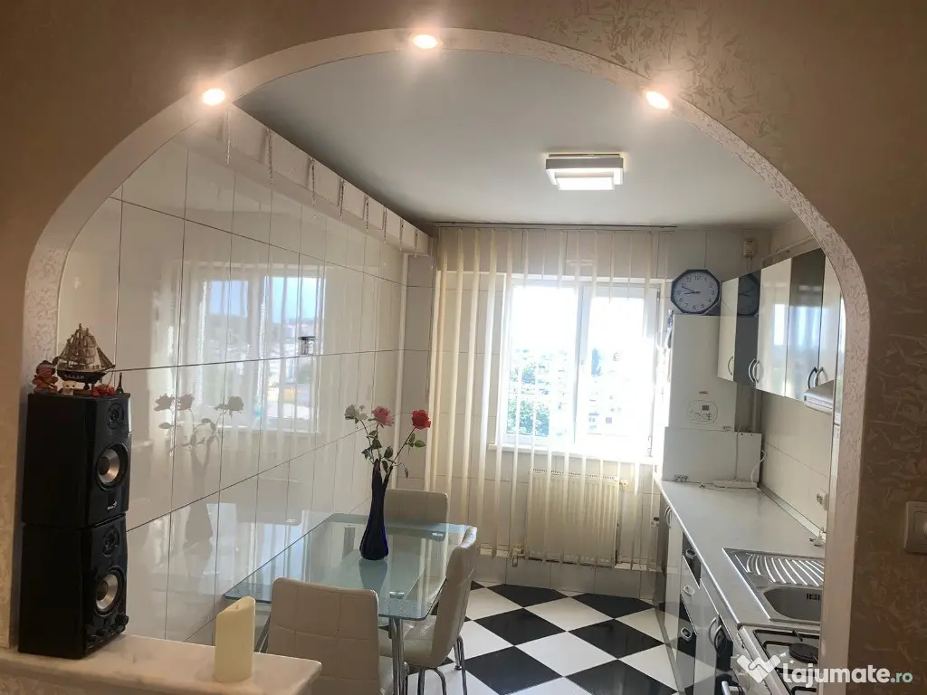 Apartament 3 camere Viziru mobilat -utilat ,Liber. 