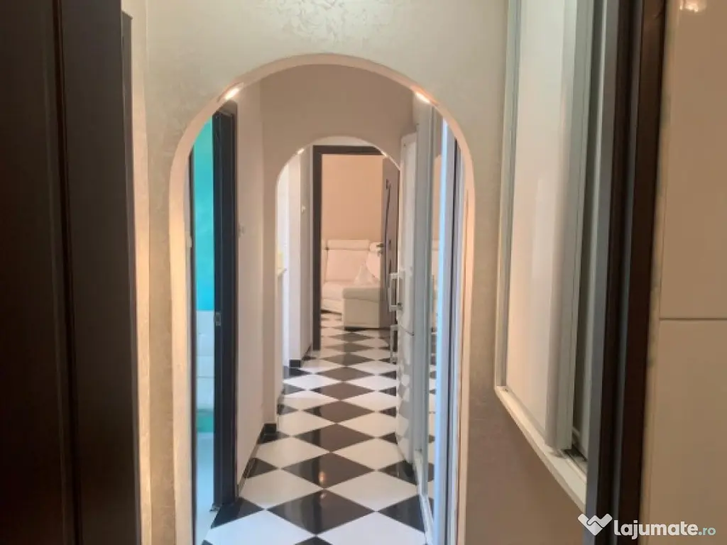 Apartament 3 camere Viziru mobilat -utilat ,Liber. 