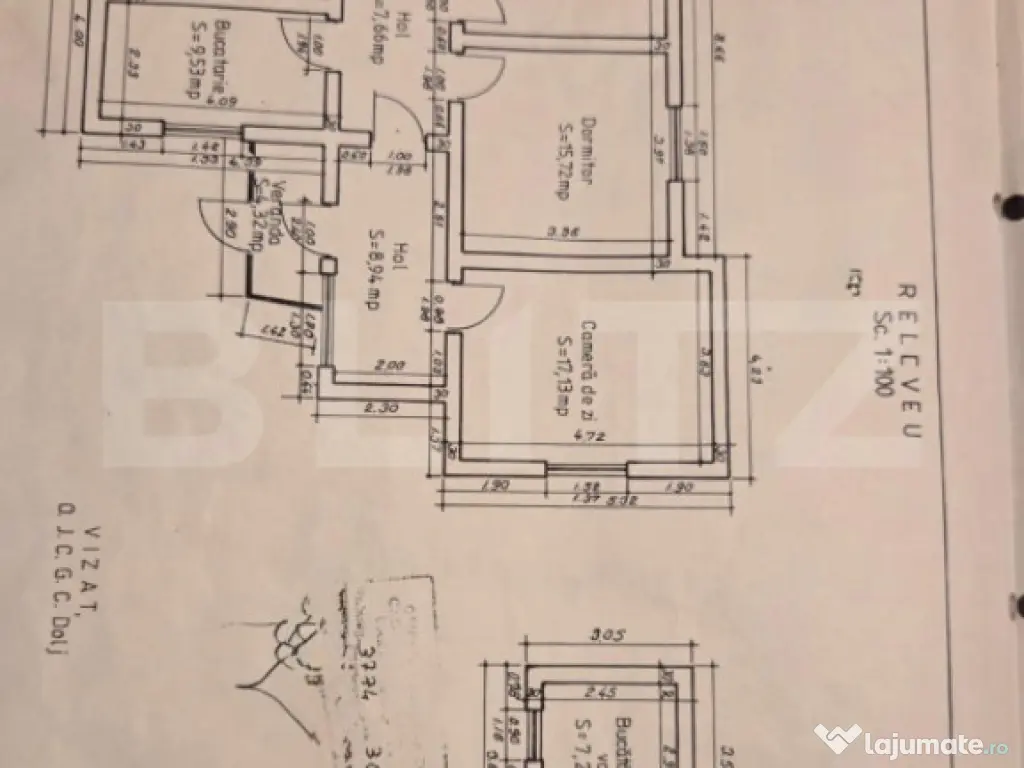 Spatiu comercial 100 mpu, cu 400 mp teren, zona Medicina Vec