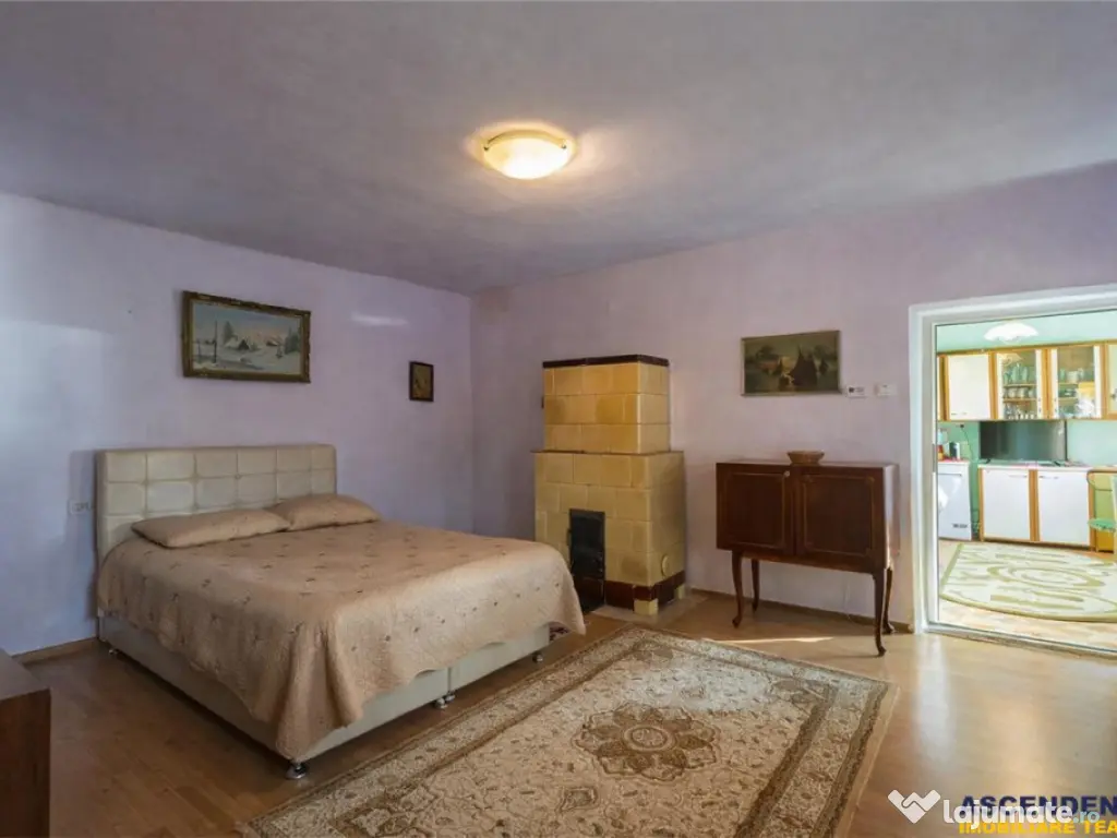 Gospodarie cu anexa, pivnita, iaz cu pesti si 2.280 mp de te 