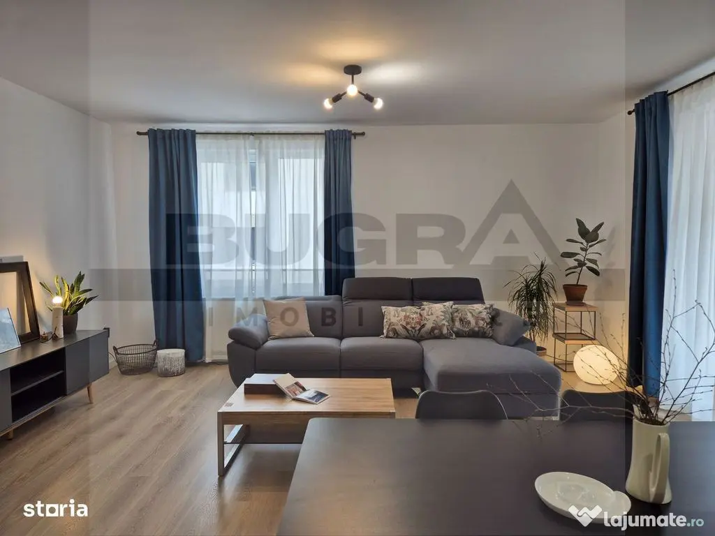 Apartament de 3 camere ultrafinisat, 77mp, parcare, zona ... 