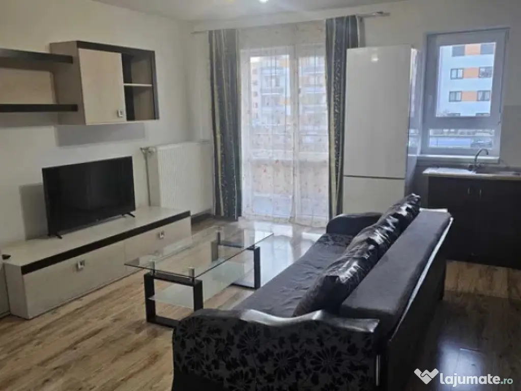 Studio, suprafata de 45mp + balcon, mobilat si utilat, cu lo 