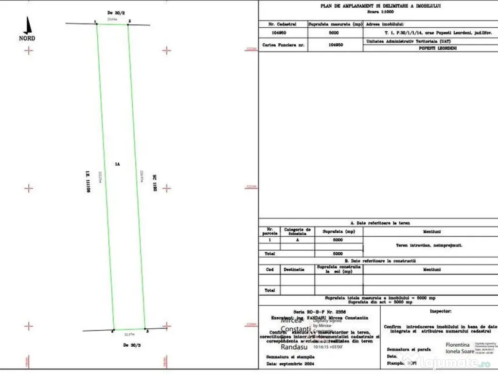 Teren de Inchiriat Splaiul Unirii Imprejmuit Utilitati Op... 