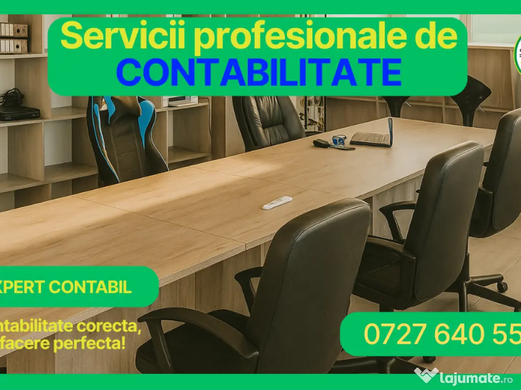 Servicii profesionale de contabilitate pentru firme și PFA