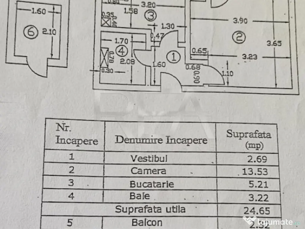 Garsonieră în bloc 1985 P-ta Victoriei | Dr. Felix 
