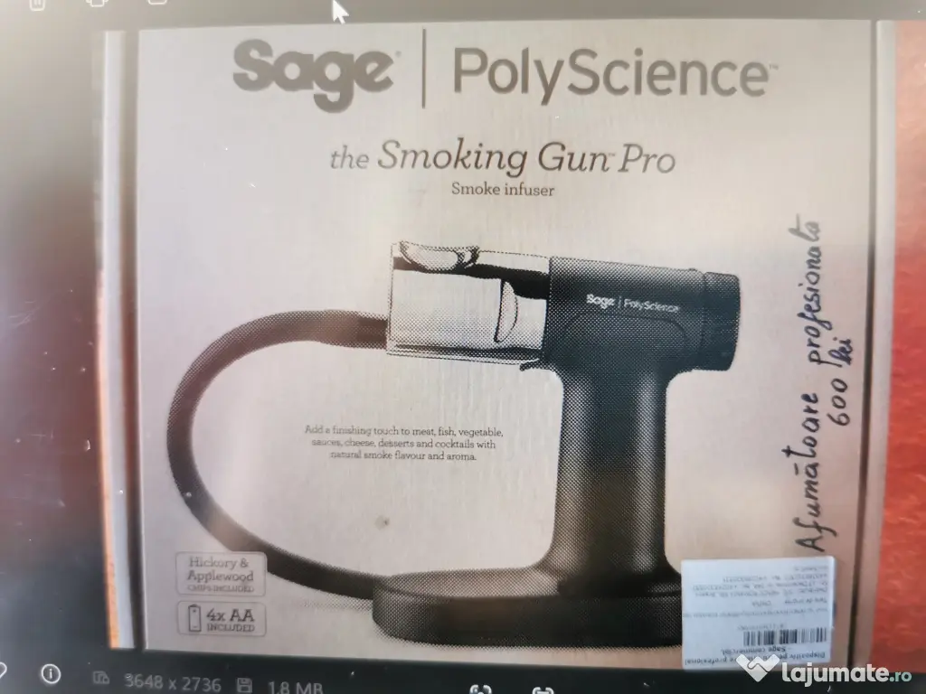 Vand afumatoare carne 