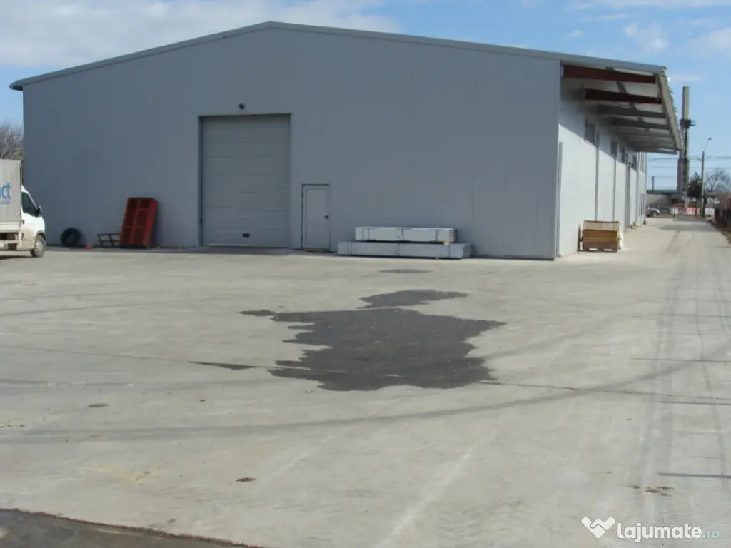 Hală industrială cu chiriaș stabil – deschidere la drum 