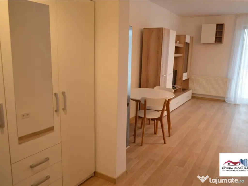 Ap. Nou 1 Camera si Parcare Privata de Inchiriat Green Resid 