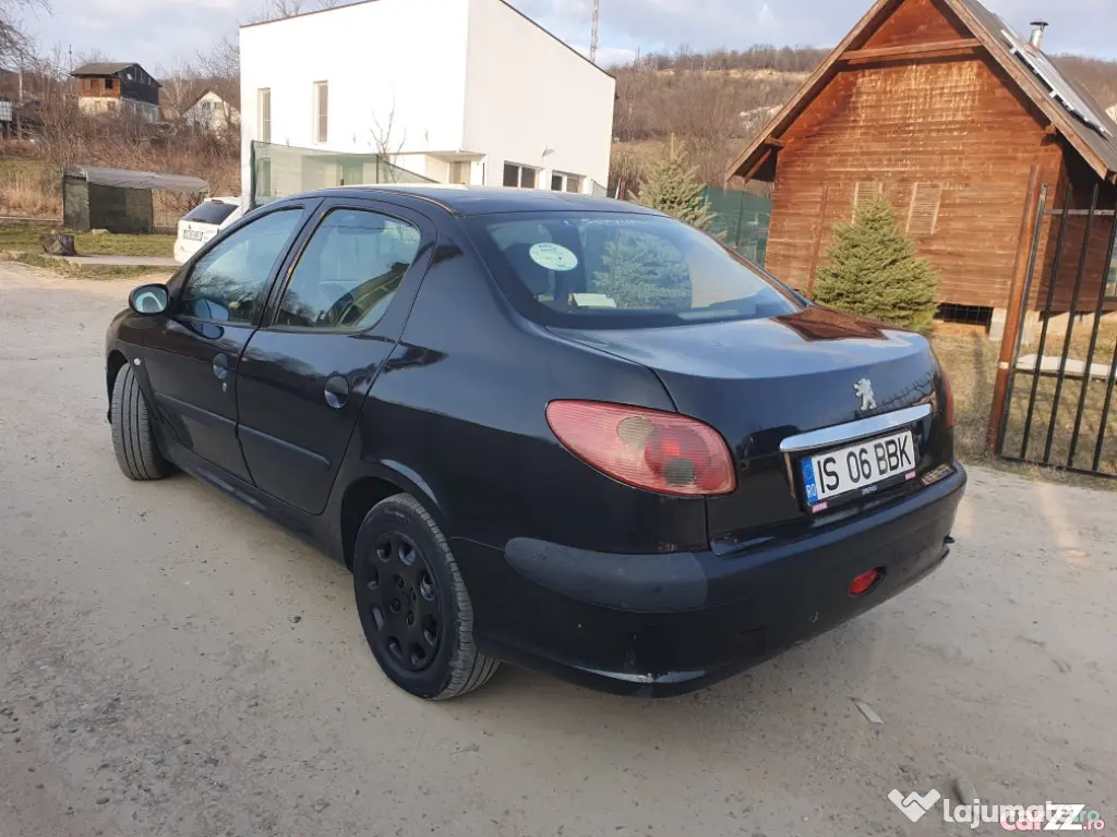 Peugeot 206, 2007, 1.4 benzina = rate cu buletinul 
