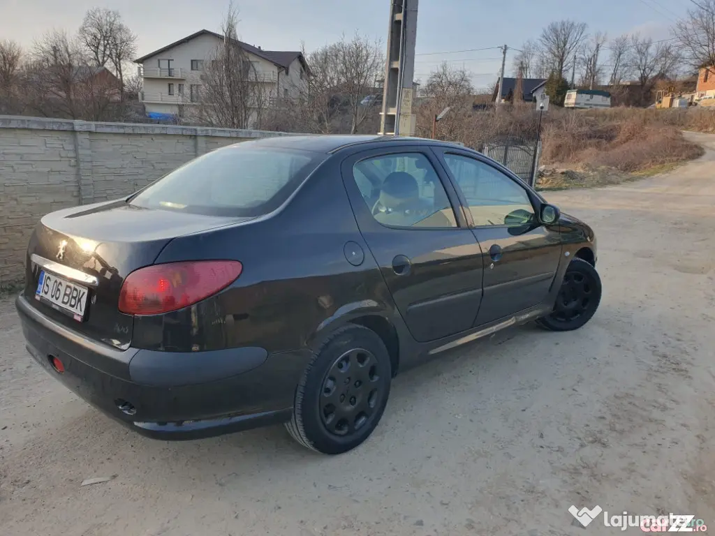 Peugeot 206, 2007, 1.4 benzina = rate cu buletinul 