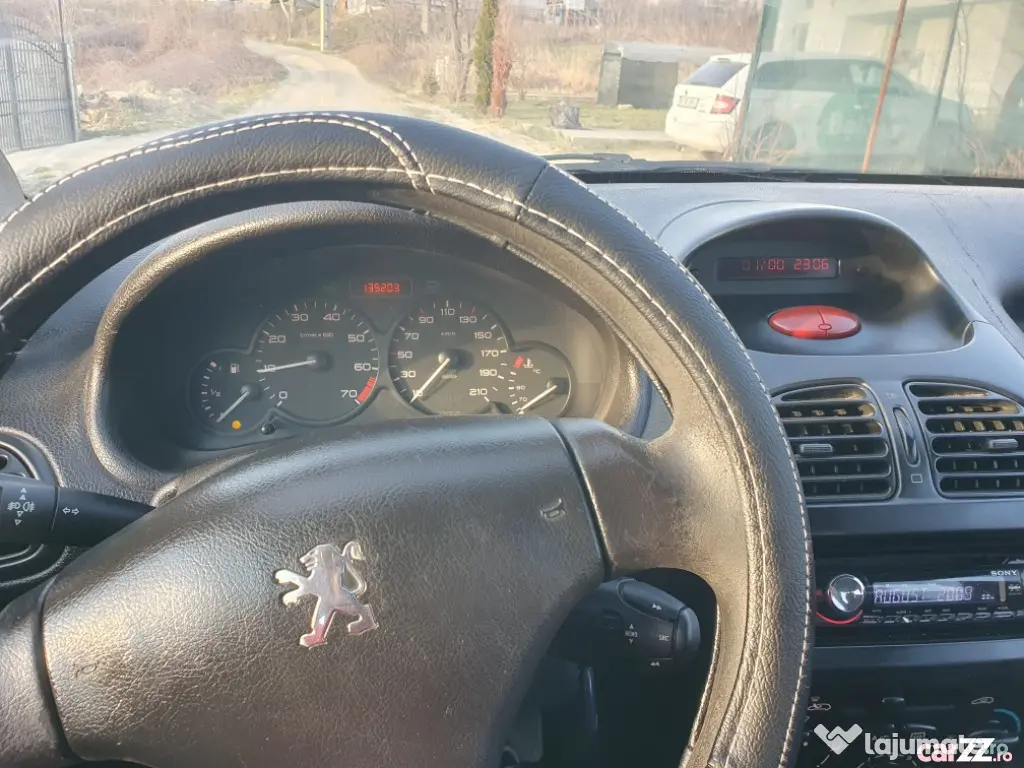 Peugeot 206, 2007, 1.4 benzina = rate cu buletinul 