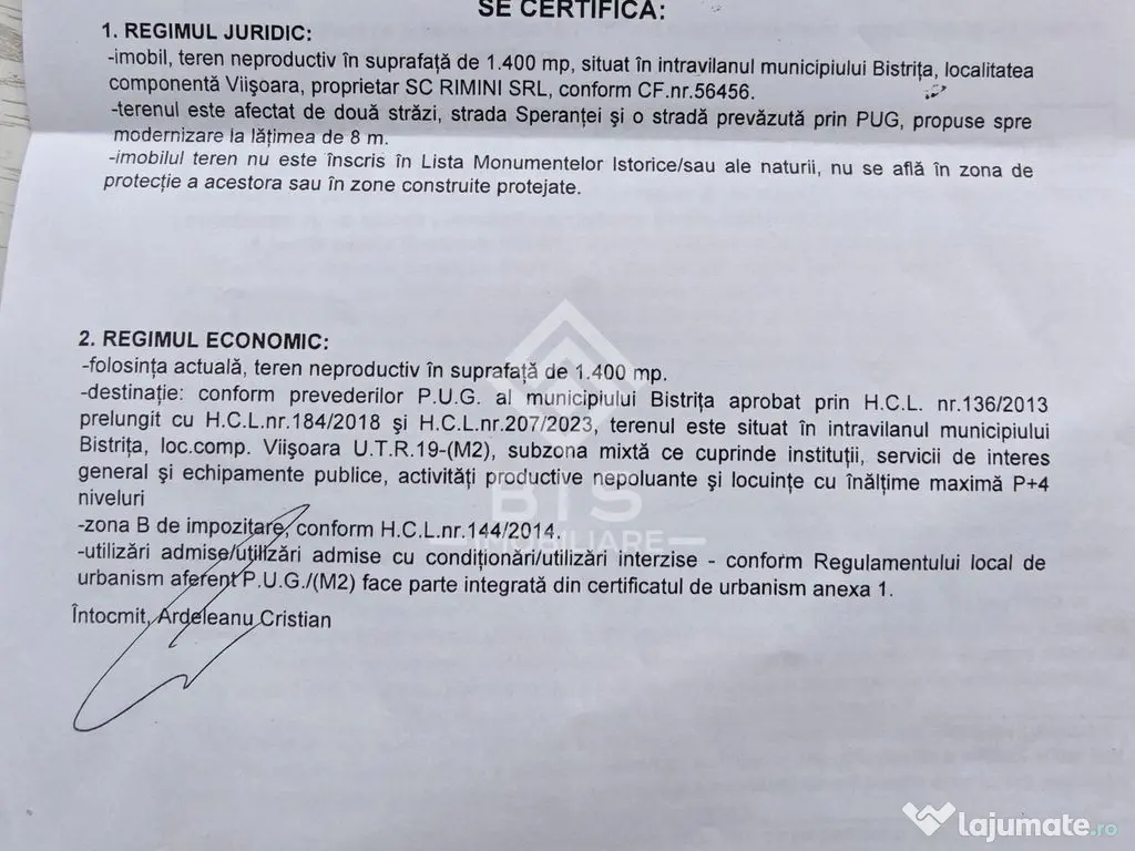 Teren Vecinatate stategica INDUSTRIANOVA HUB 