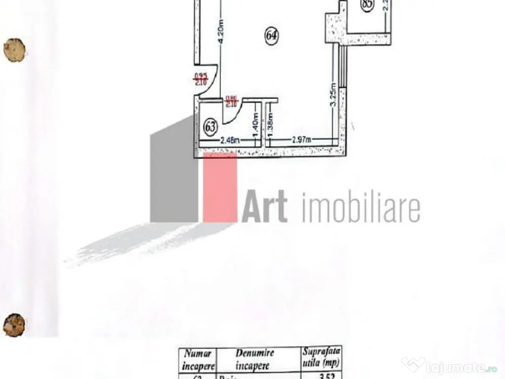 Garsonieara de vanzare-Piata Alba Iulia-Unirii-cu centrala