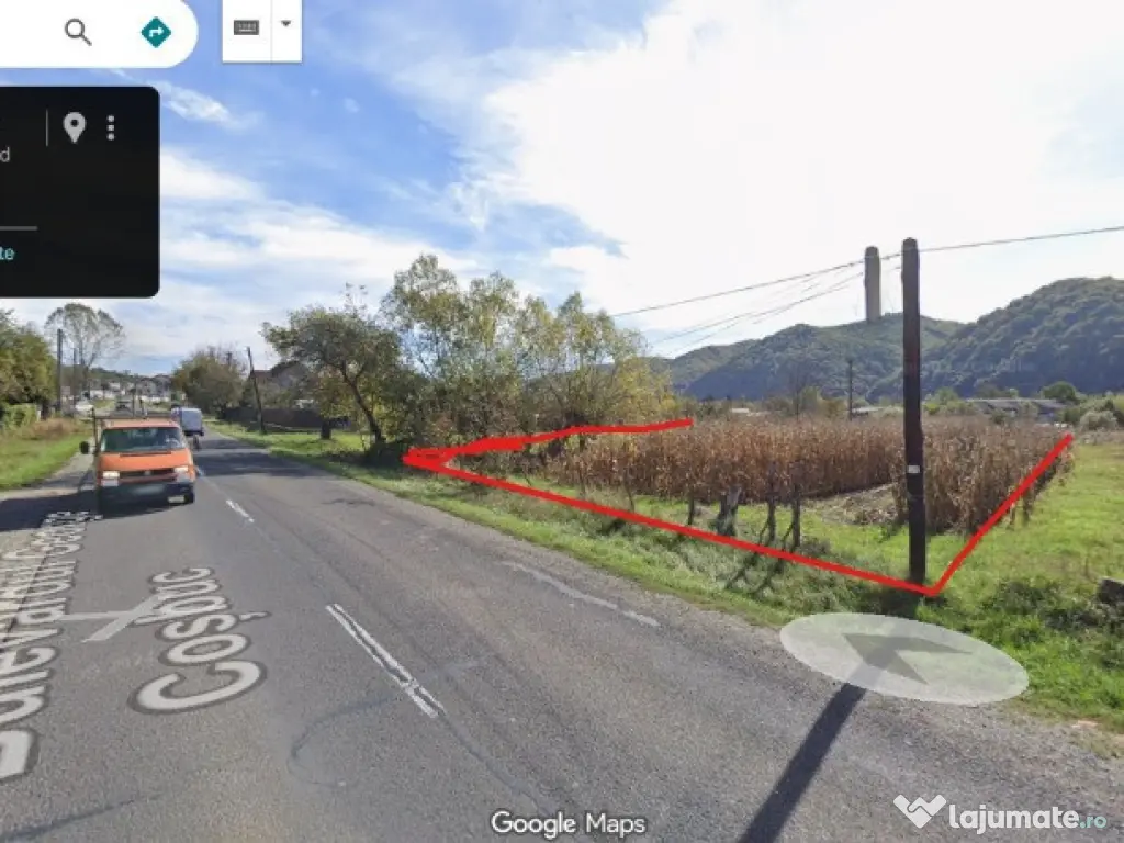 Teren intravilan 1700 mp Nasaud 