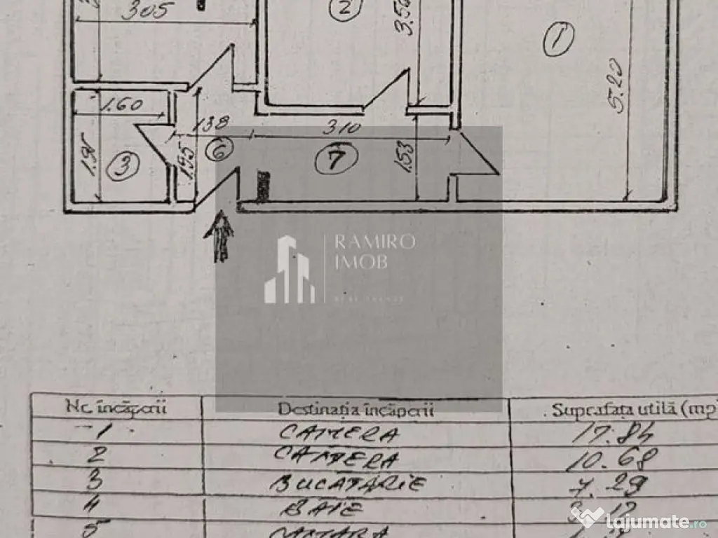 APARTAMENT 2 CAMERE, SECTOR 3, OZANA, DE RENOVAT 