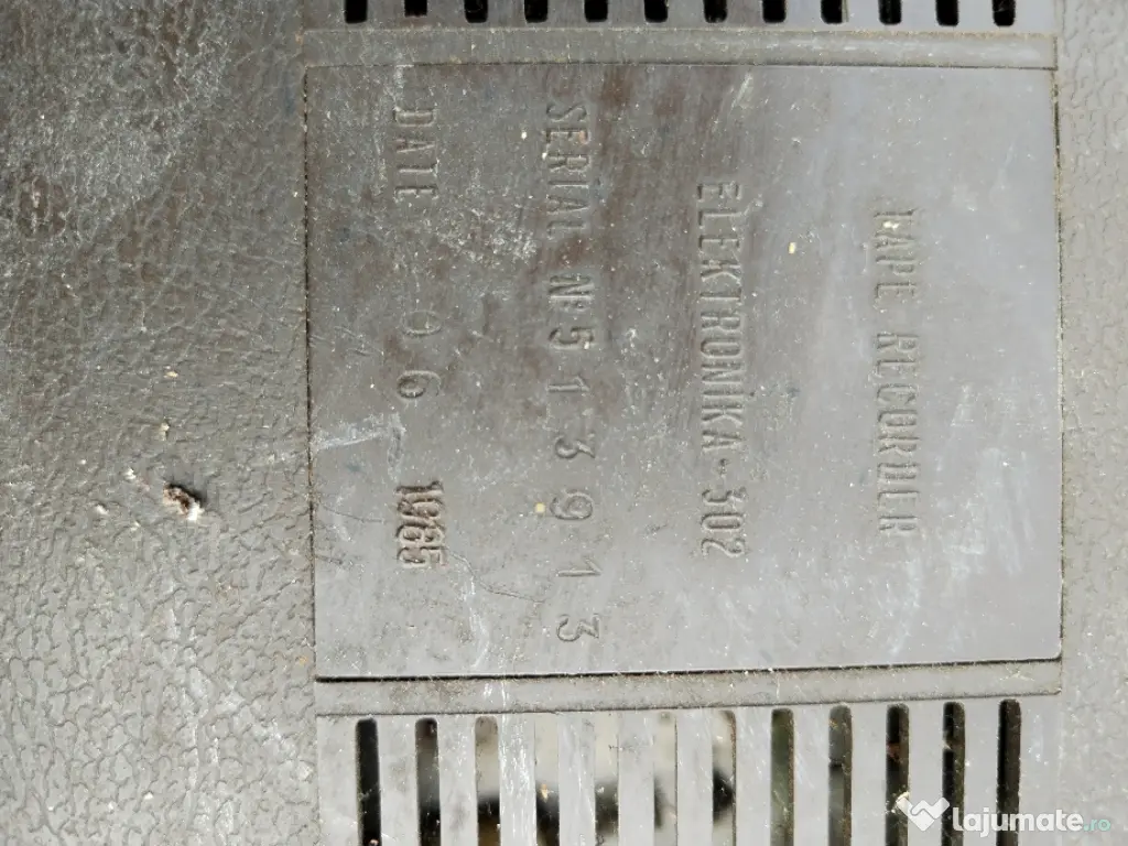 Casetofon Elektronika 302 rusesc piese 