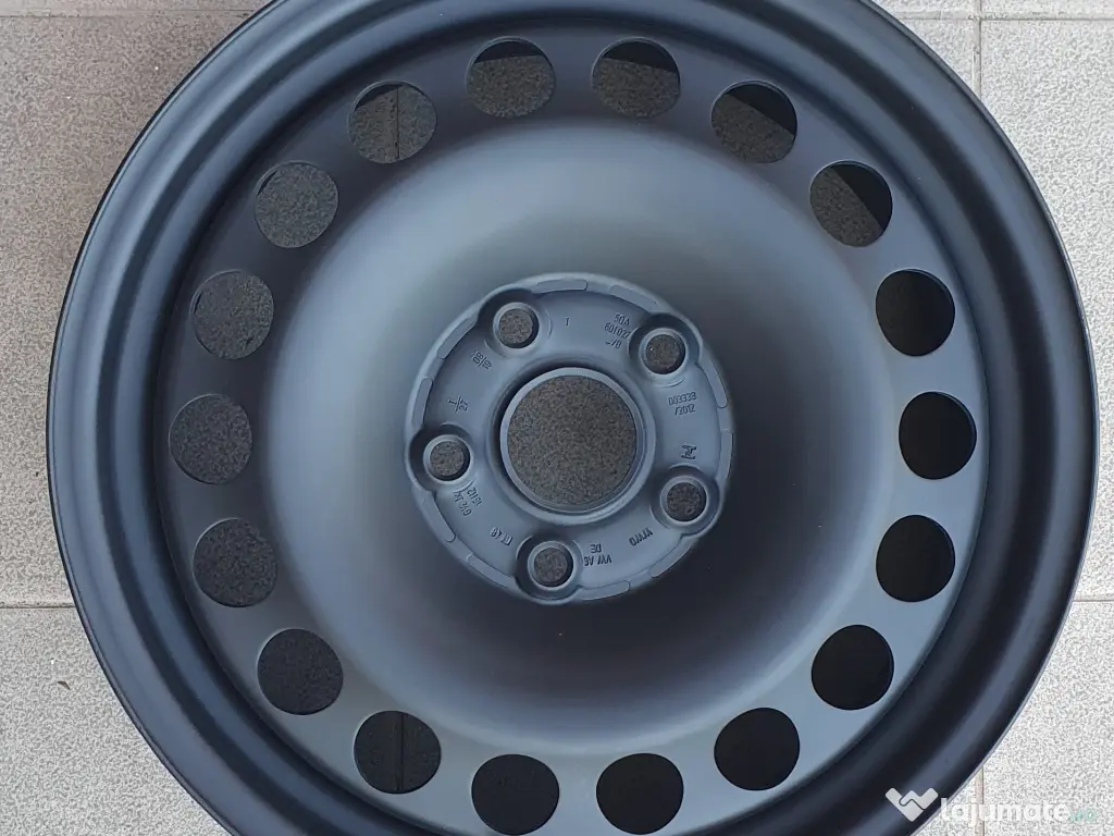 Jante tabla otel R16 VW originale Caddy Skoda Seat Audi Golf Passat Touran T roc 